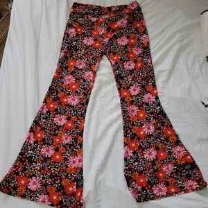 Spirit Halloween Hippie Bell Bottom Leggings